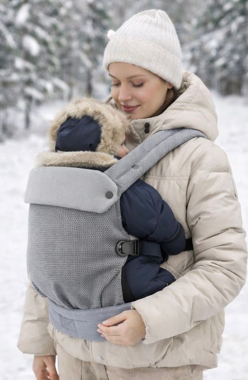 Porte bébé mailles respirantes